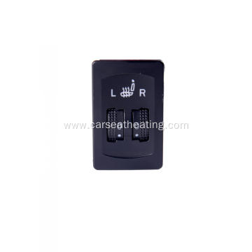 Car seat heater cover dual dial